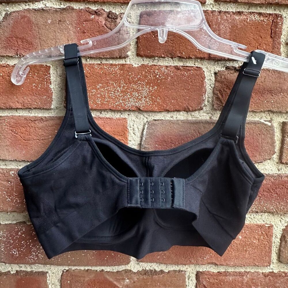 Shapermint Essentials Wireless Support Bra Black … - image 5